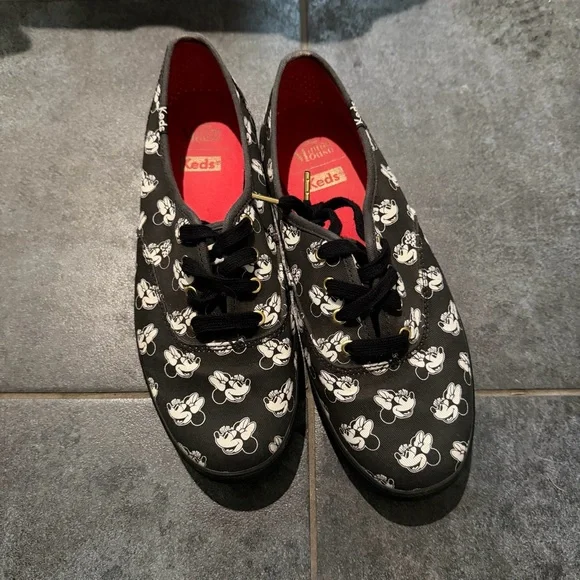 Disney sneakers black with Minnie Mouse - Picture 1 of 5